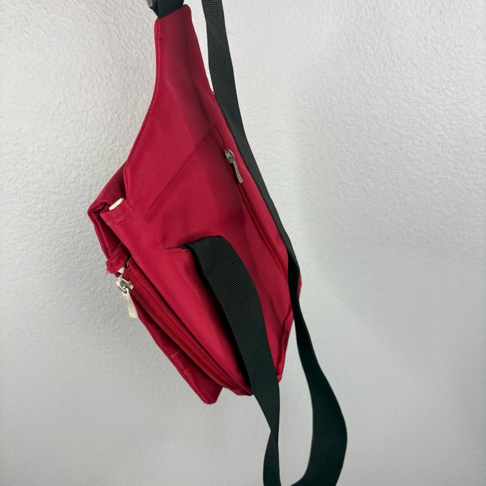 Travelon Red Crossbody Anti-Theft Organizer Travel Purse - Picture 12 of 12